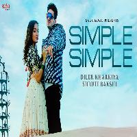 Simple Simple Diler Kharkiya Shruti Bakshi New Haryanvi Song 2024 By Diler Kharkiya Poster